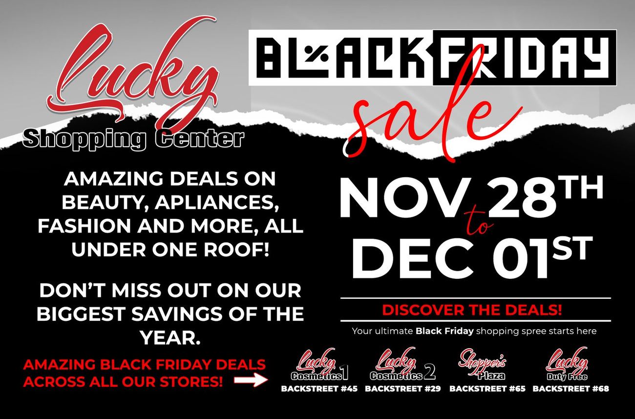 Black Friday 2025 newspaper ad for the Daily Herald