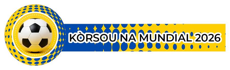 Kòrsou na Mundial 2026 banner logo